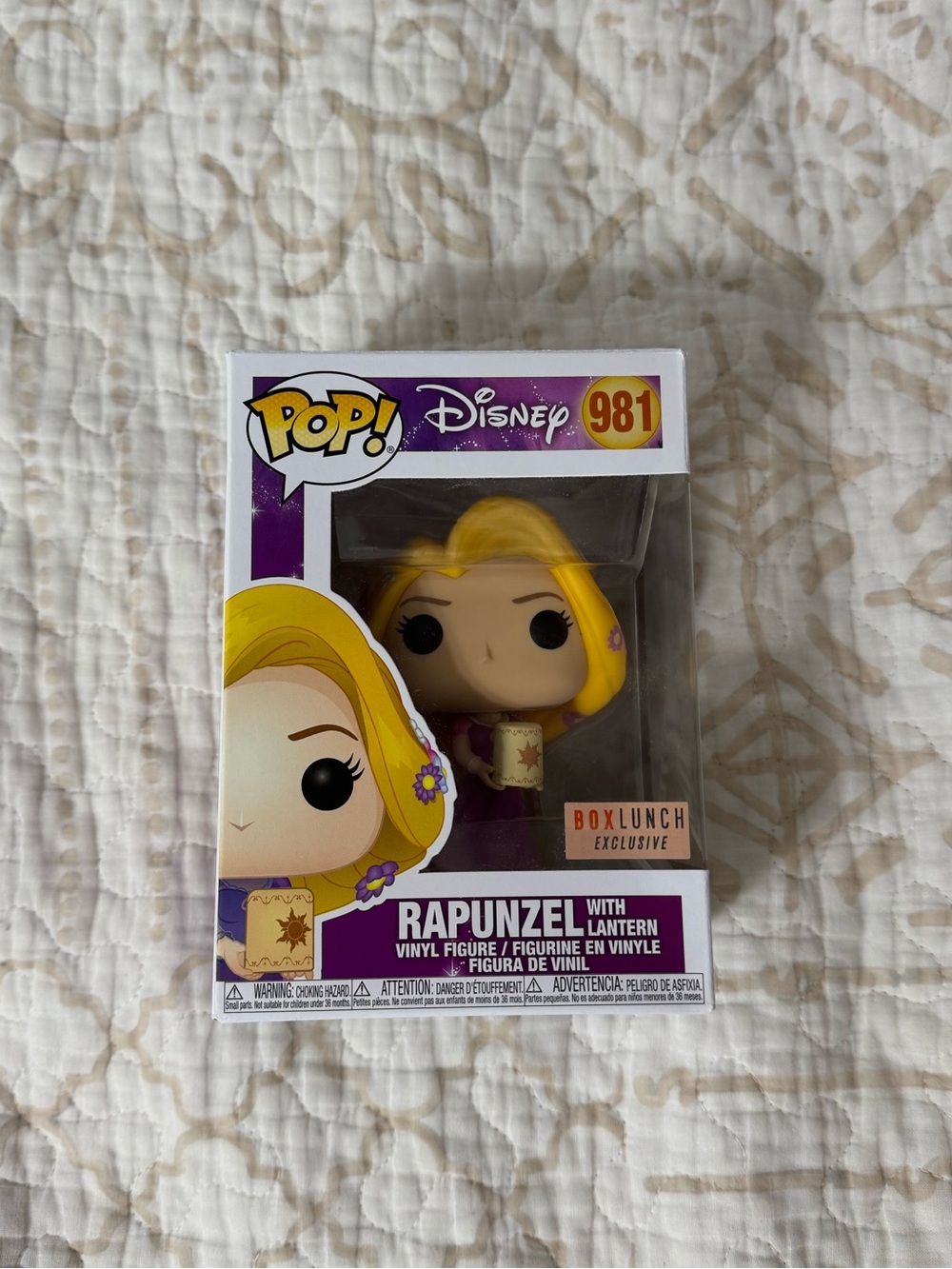 rapunzel boxlunch exclusive pop! funko 981